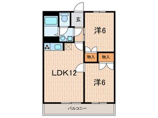 立石ハイツの物件間取画像